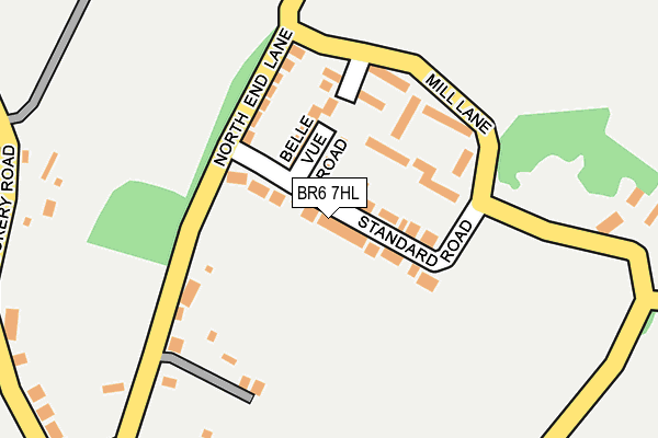 Map of KJ JOINERY LIMITED at local scale
