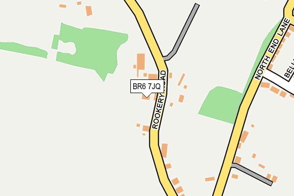 BR6 7JQ map - OS OpenMap – Local (Ordnance Survey)