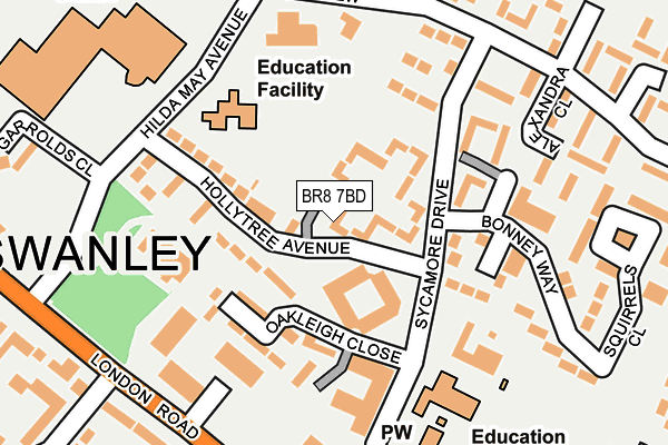 Map of FAIRYDUST LTD at local scale