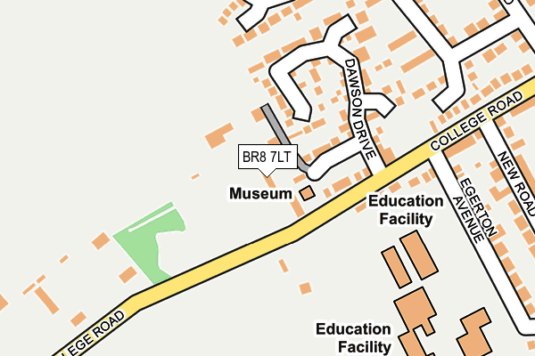 Map of FREELAND HORTICULTURE LIMITED at local scale