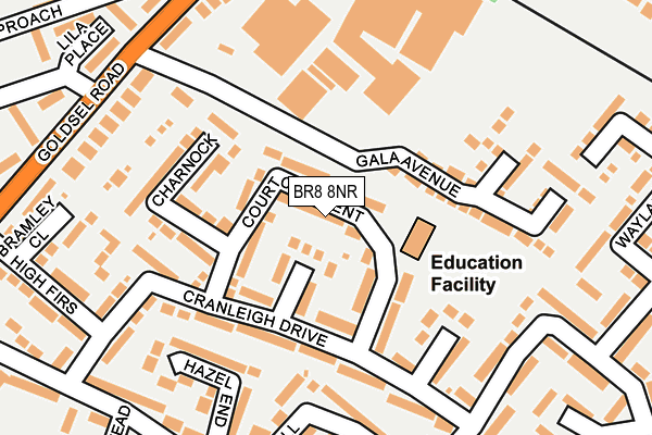 Map of PADRIS REAL ESTATE UK LIMITED at local scale