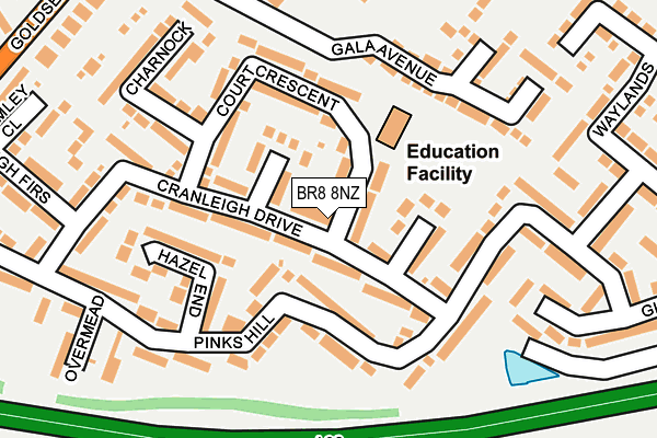 Map of KINGSWAY SURVEYING SERVICES LIMITED at local scale