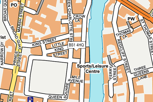 Map of SOUL PILATES LTD at local scale