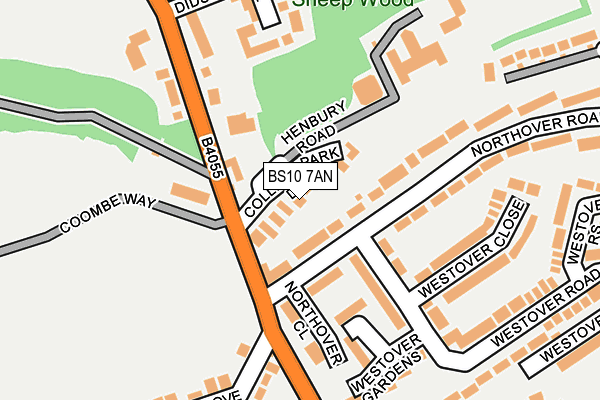 Map of TRYM SYSTEMS LTD at local scale