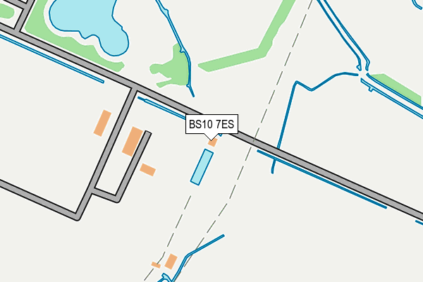 BS10 7ES map - OS OpenMap – Local (Ordnance Survey)