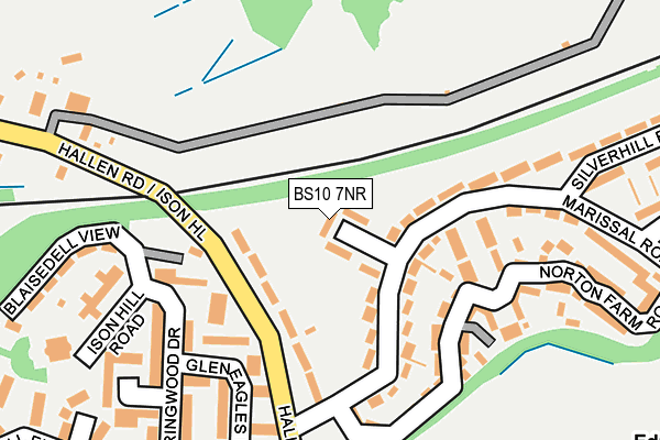 BS10 7NR map - OS OpenMap – Local (Ordnance Survey)