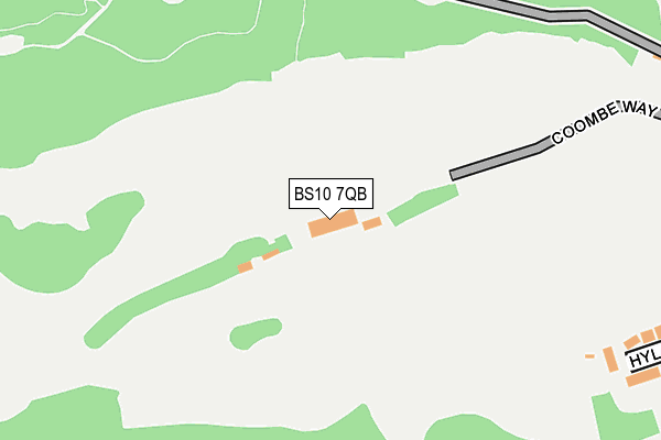 BS10 7QB map - OS OpenMap – Local (Ordnance Survey)