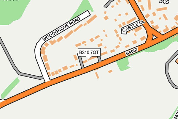 Map of RS ENTERPRISES (BRISTOL) LIMITED at local scale