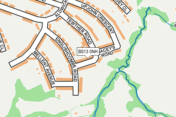 BS13 0NH map - OS OpenMap – Local (Ordnance Survey)