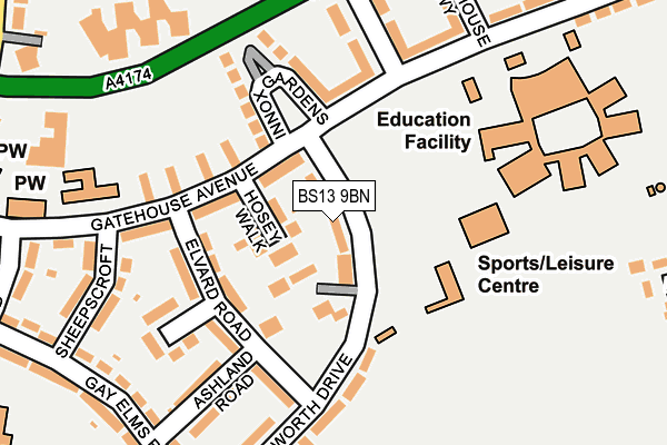 Map of HARBOUR HUB LTD at local scale