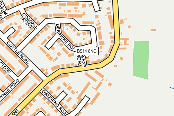 BS14 8NQ map - OS OpenMap – Local (Ordnance Survey)