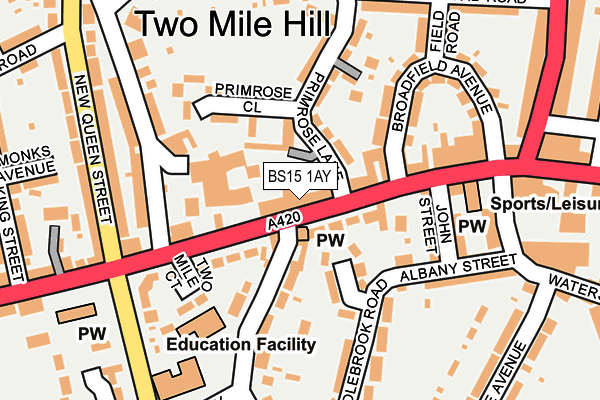 Map of WILLIAM CONSTRUCTION LIMITED at local scale