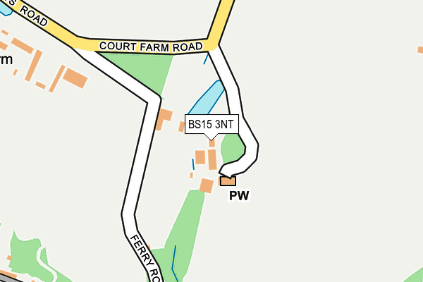 BS15 3NT map - OS OpenMap – Local (Ordnance Survey)