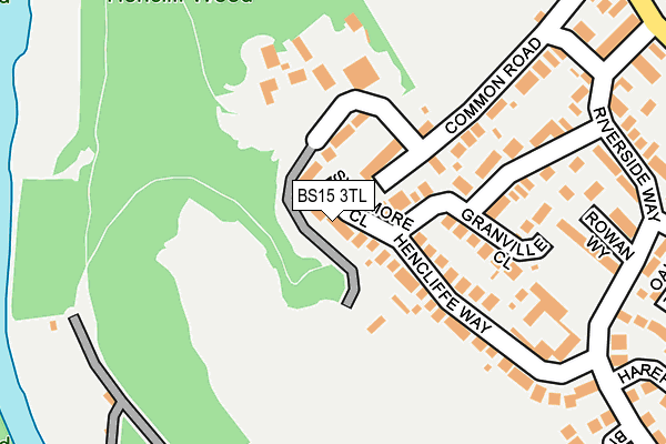 BS15 3TL map - OS OpenMap – Local (Ordnance Survey)