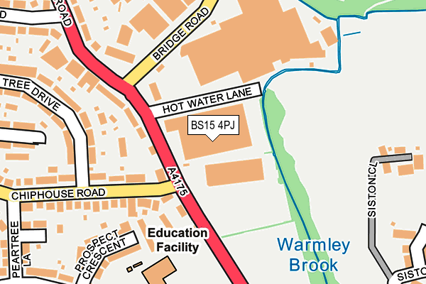 Map of BOMBER BIKEWORKS LIMITED at local scale