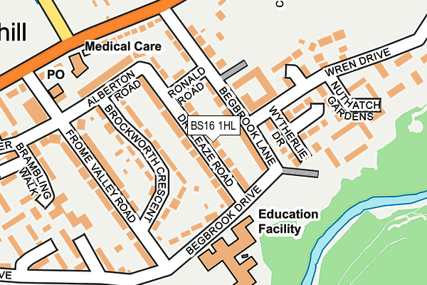 Map of ECOTEC PLUMBING AND HEATING LTD at local scale