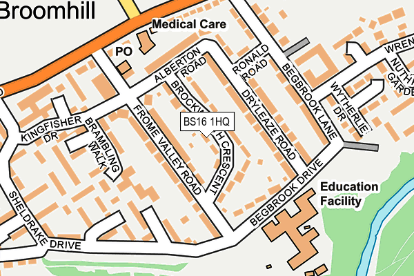 Map of PARSENDOW TRANSLATION LTD at local scale