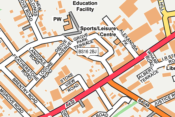 Map of 29 GROVE ROAD (MANAGEMENT) LIMITED at local scale