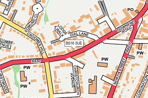 Map of WESTERLEIGH CAR CENTRE LIMITED at local scale