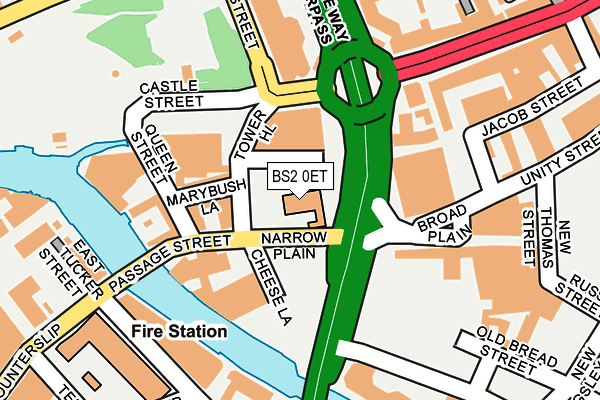 BS2 0ET map - OS OpenMap – Local (Ordnance Survey)