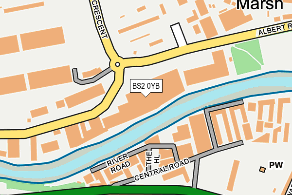 Map of CHAUNCEY`S TIMBER FLOORING LIMITED at local scale