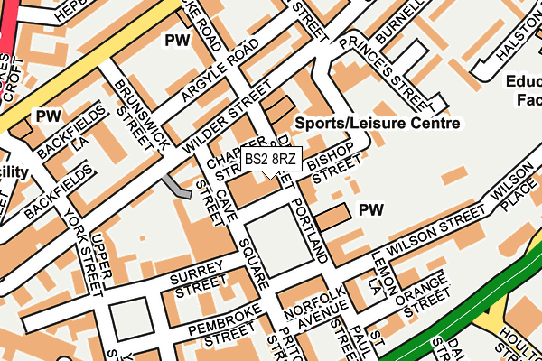 Map of AMPLIFY RECORDS 165 LIMITED at local scale