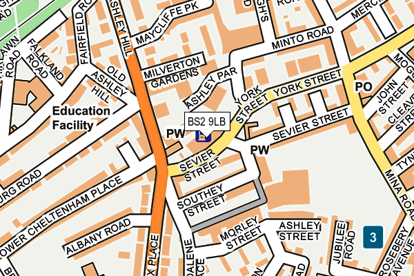 Map of BRAYBROOKE DIGITAL LIMITED at local scale
