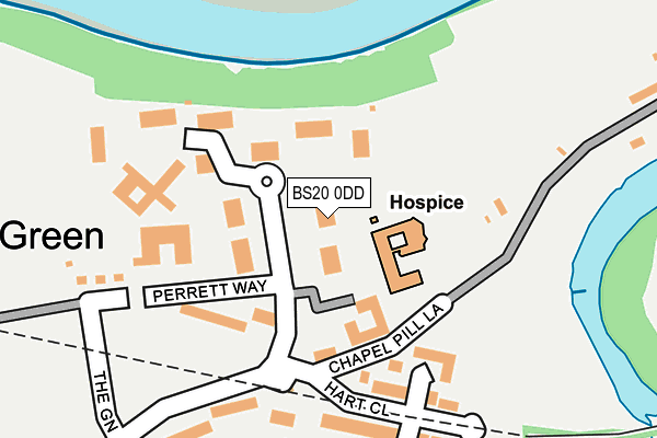 Map of ROCK PROPERTY BRISTOL LTD at local scale
