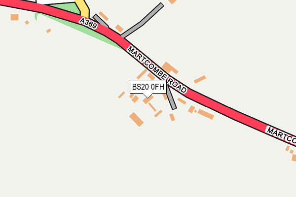 BS20 0FH map - OS OpenMap – Local (Ordnance Survey)