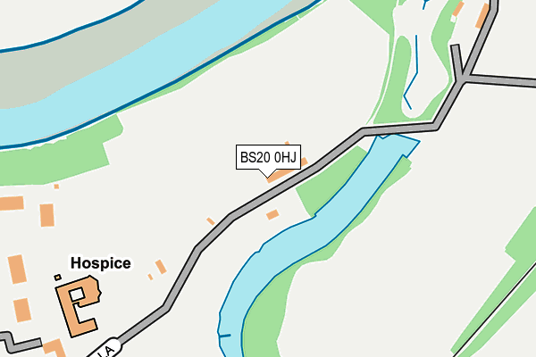 BS20 0HJ map - OS OpenMap – Local (Ordnance Survey)