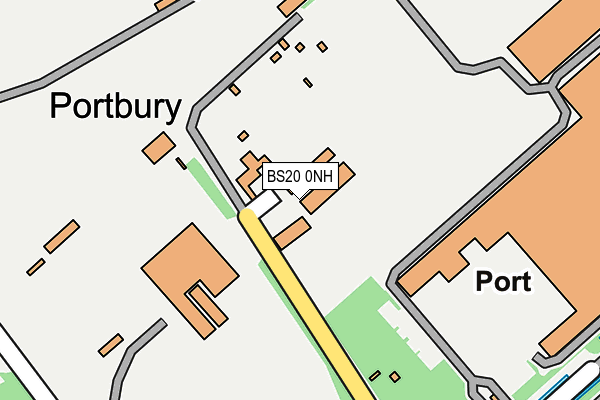 BS20 0NH map - OS OpenMap – Local (Ordnance Survey)