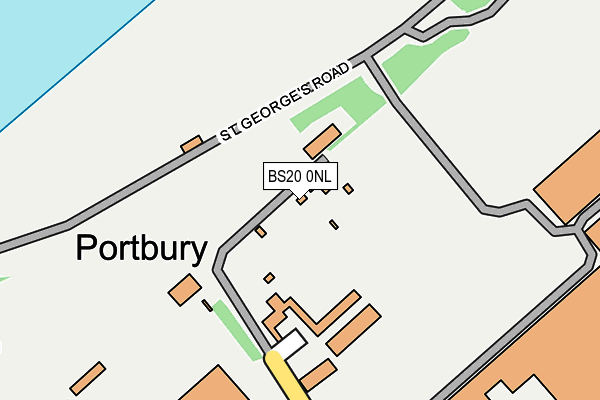 BS20 0NL map - OS OpenMap – Local (Ordnance Survey)