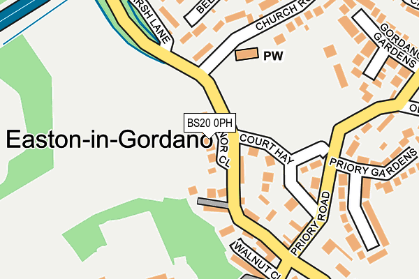 BS20 0PH map - OS OpenMap – Local (Ordnance Survey)