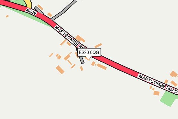 BS20 0QG map - OS OpenMap – Local (Ordnance Survey)