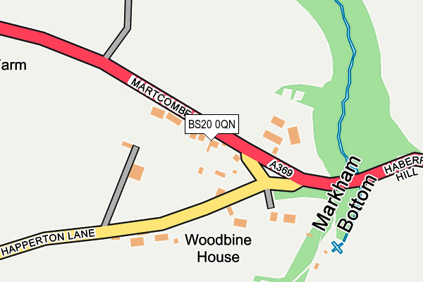 BS20 0QN map - OS OpenMap – Local (Ordnance Survey)