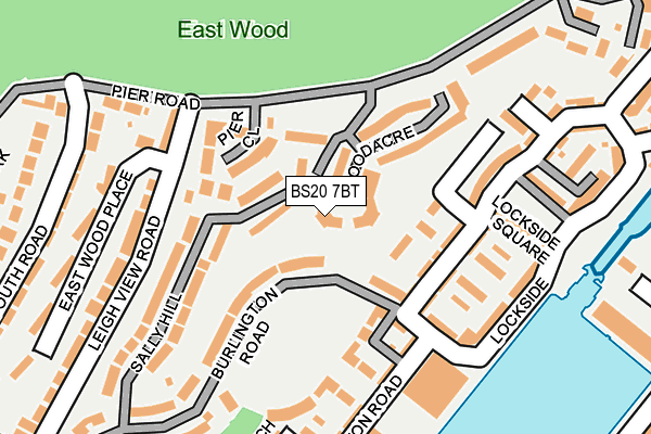 Map of BALFOUR SITE SERVICES LTD at local scale