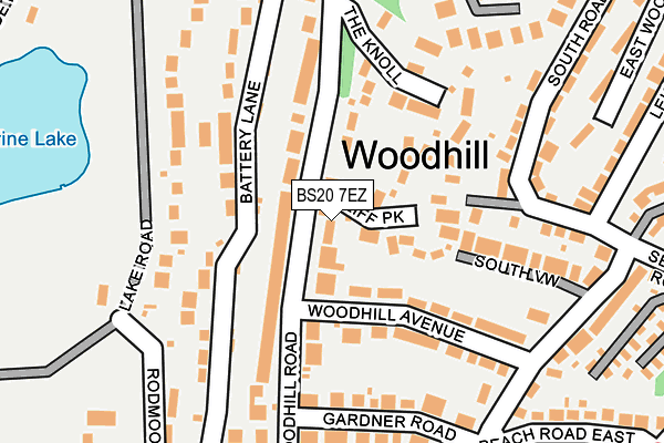 Map of WOODCOCK CONSULTANTS LIMITED at local scale