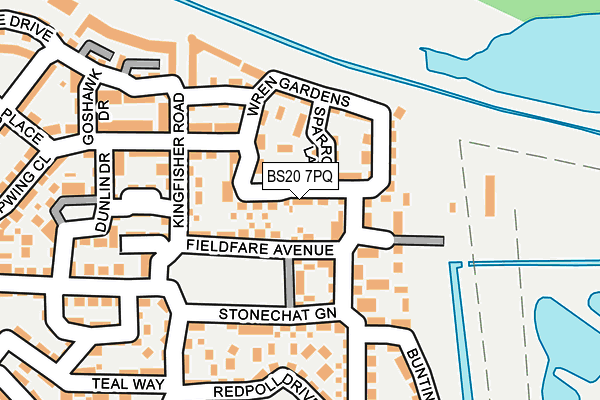 Map of BAPTISTE ESTATES LIMITED at local scale