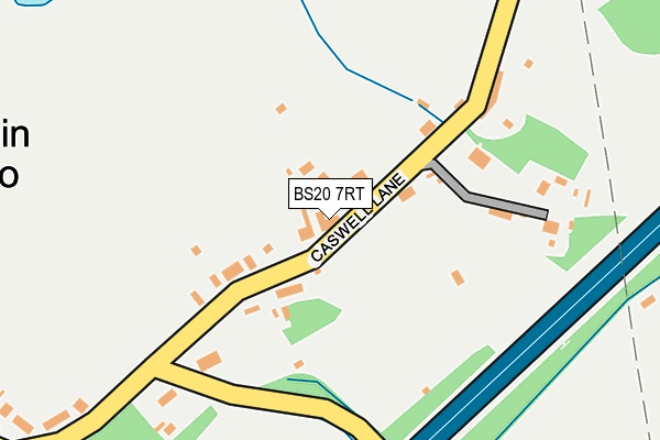 BS20 7RT map - OS OpenMap – Local (Ordnance Survey)
