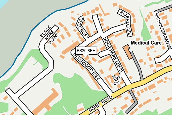 Map of EMILY BROOKS MARKETING AND PHOTOGRAPHY LTD at local scale