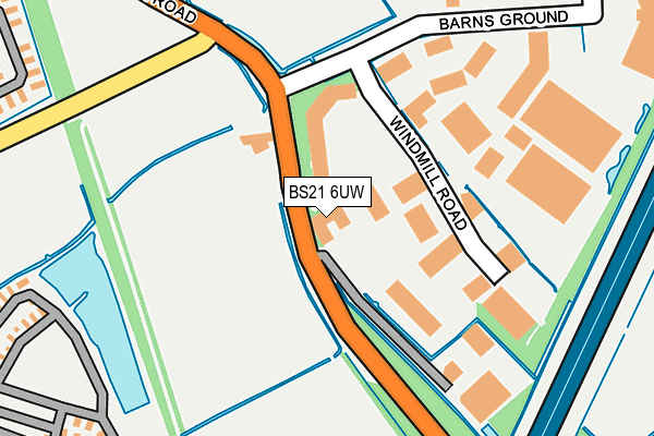 Map of 76 SANDY PARK ROAD LIMITED at local scale