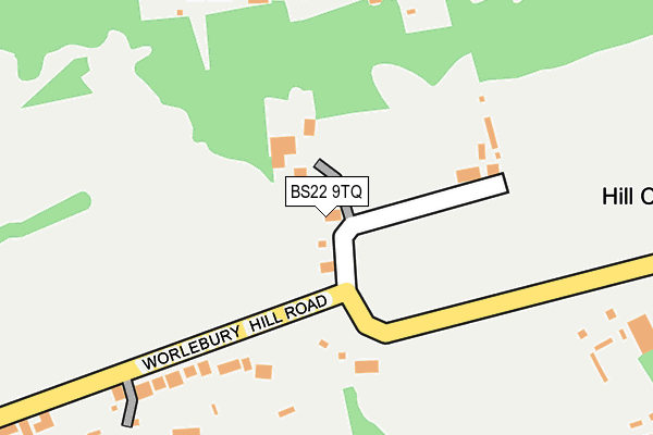BS22 9TQ map - OS OpenMap – Local (Ordnance Survey)