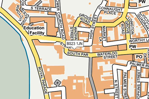 Map of YOUR HOUSEPLANTS LTD at local scale