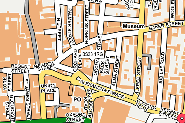 Map of PAIGNTON CAR COMPANY LIMITED at local scale