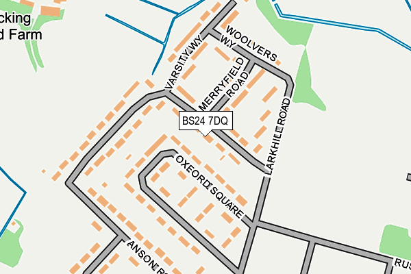Map of S DEARSLEY BUILDING SERVICES LIMITED at local scale