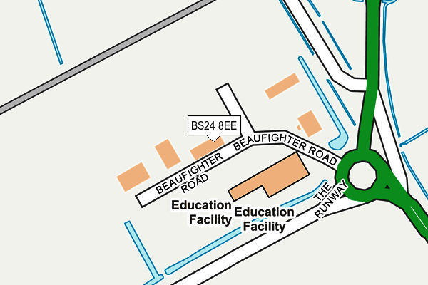 Map of BLUE ELEPHANT CATERING EQUIPMENT LIMITED at local scale