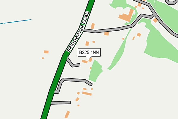 BS25 1NN map - OS OpenMap – Local (Ordnance Survey)