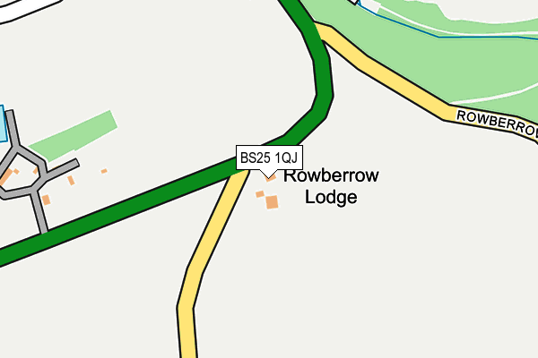 BS25 1QJ map - OS OpenMap – Local (Ordnance Survey)