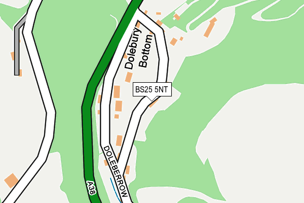 BS25 5NT map - OS OpenMap – Local (Ordnance Survey)