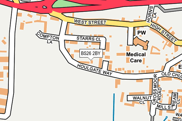Map of IMILOW LTD at local scale